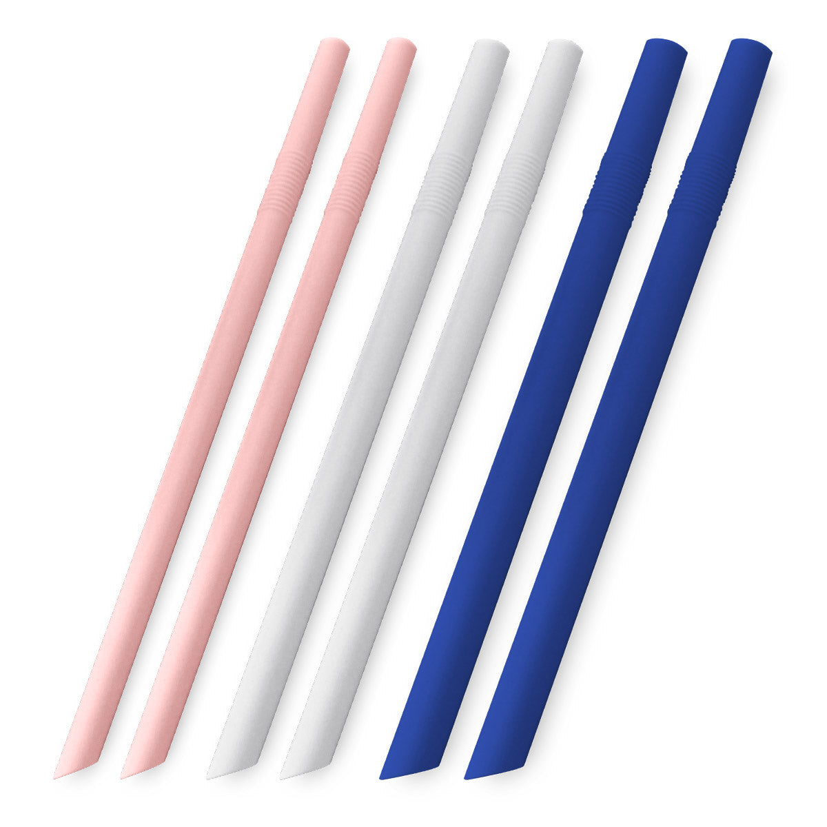 Juice & Smoothie Silicone Straw Set