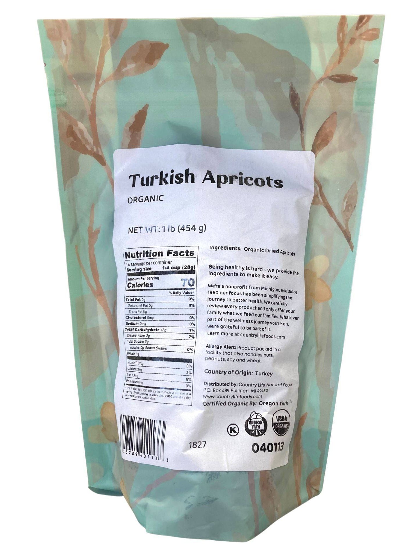 Apricots, Turkish, Organic - Concordia Style Boutique
