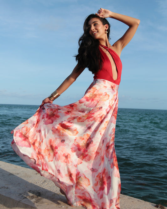Show Skirt - Sunset Bloom - Concordia Style Boutique