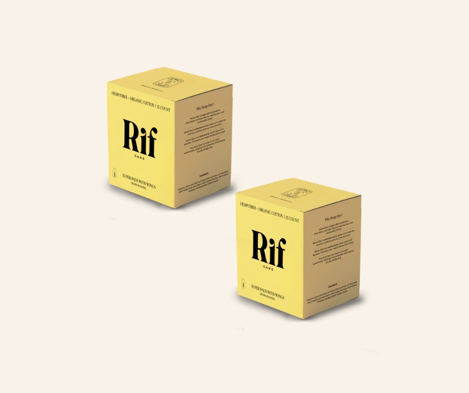 Organic Pads with Wings- Super Absorbency - Concordia Style Boutique