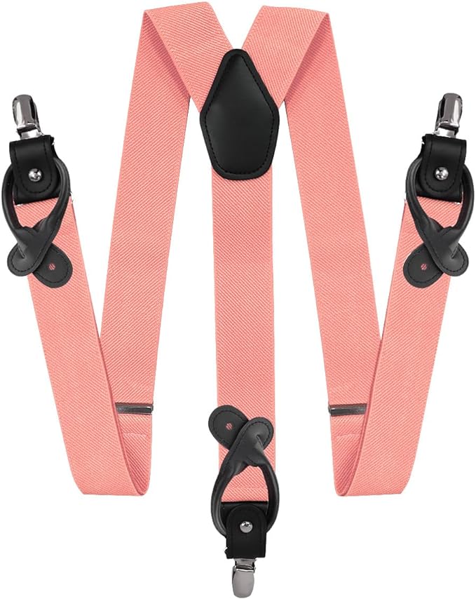 Vittorio Farina Men's Convertible Suspender in Gift Box: 70% Polyester & 30% Elastomer - Concordia Style Boutique