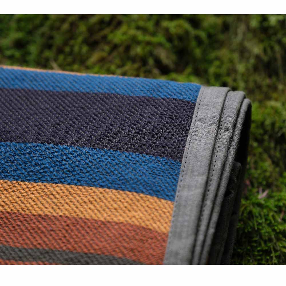 Canvas Camping Blanket - Waxed Canvas Outdoor Blanket / Bushcraft Blanket - Concordia Style Boutique