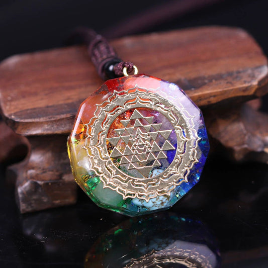 LUMINOUS CHAKRAS NECKLACE - Concordia Style Boutique