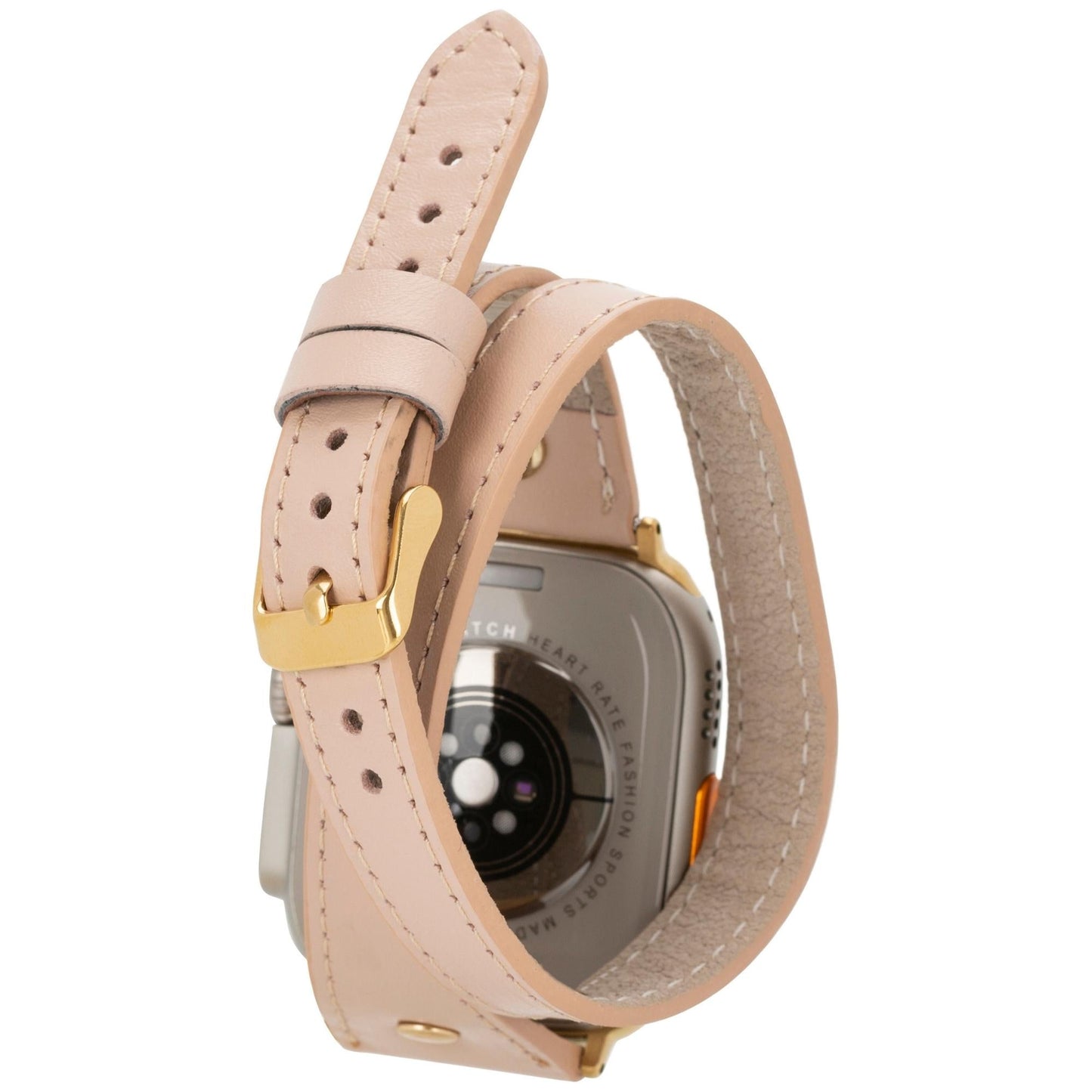 Syracuse Double Tour Leather Bands for Apple Watch 9, Ultra 2 and SE - Concordia Style Boutique