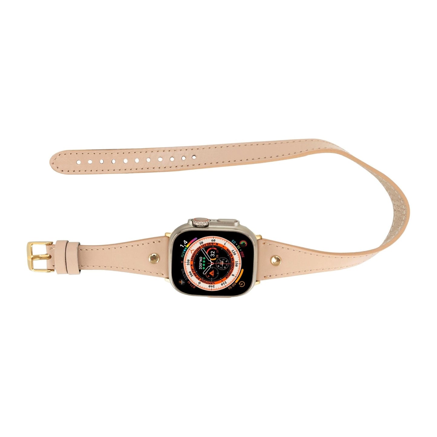 Syracuse Double Tour Leather Bands for Apple Watch 9, Ultra 2 and SE - Concordia Style Boutique
