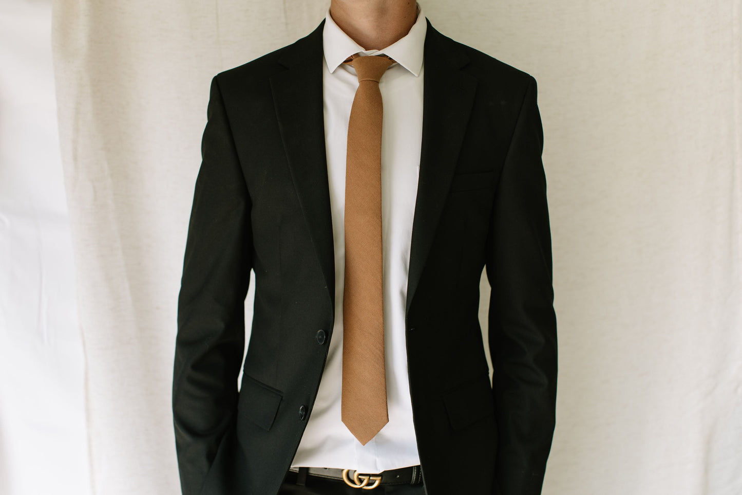 Tan Saddle - Men's Tie