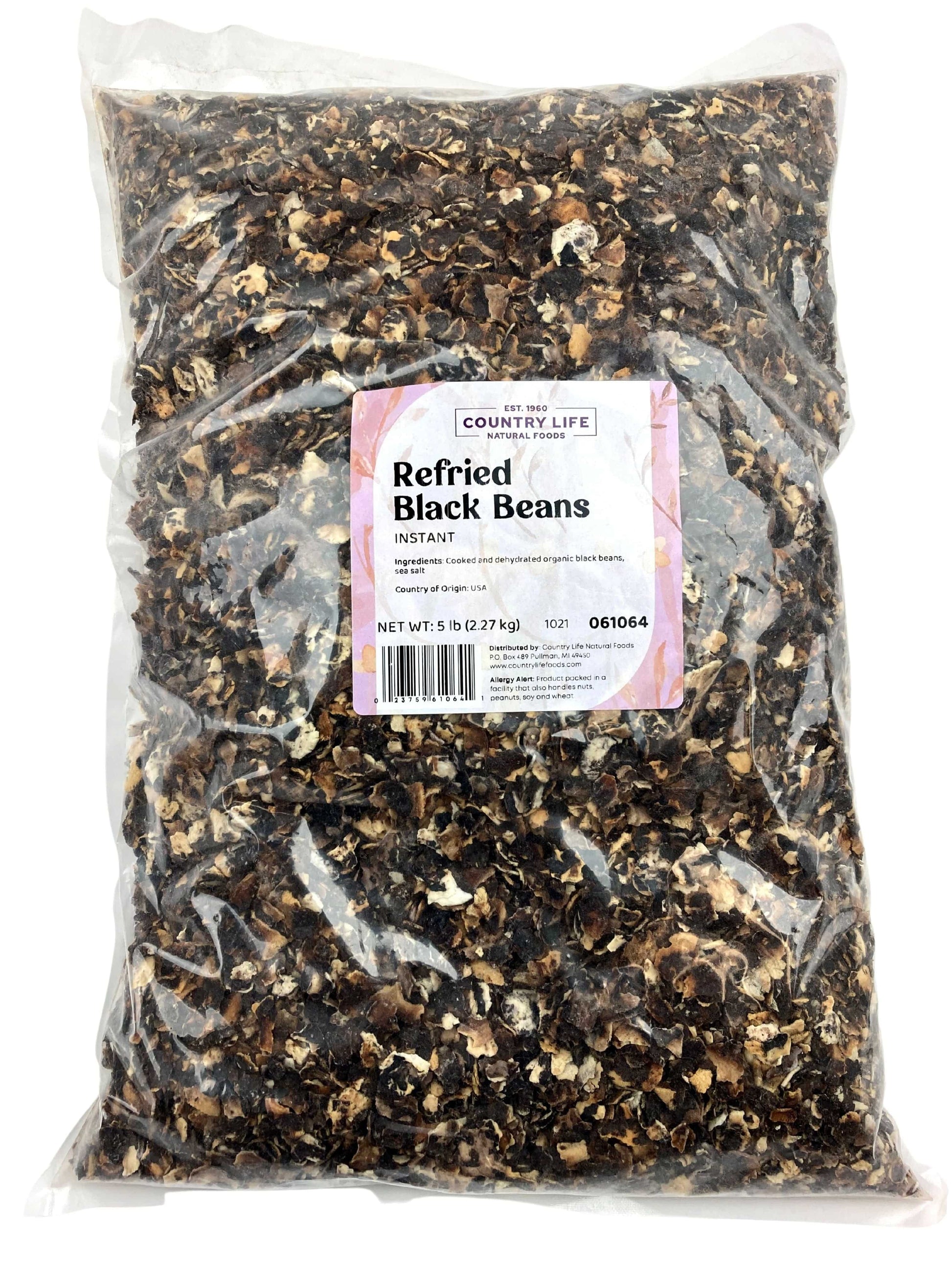 Black Beans, Organic, Instant - Concordia Style Boutique