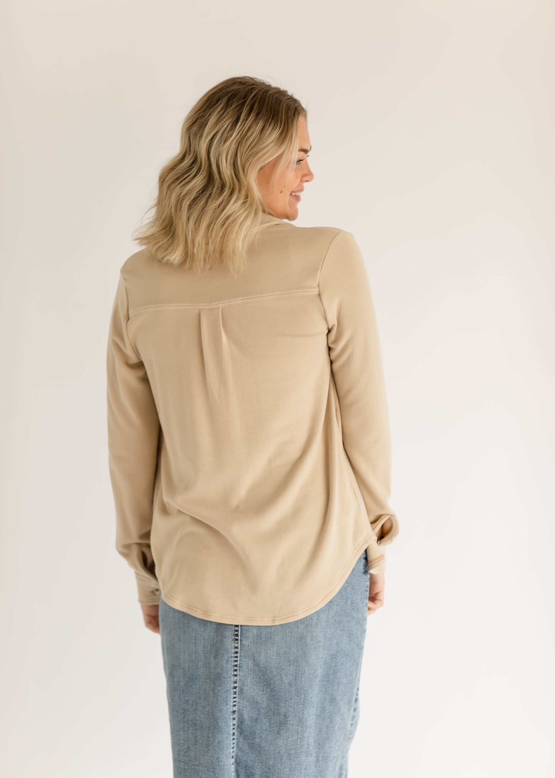Taylor Ultra Soft Button Front Shirt - Concordia Style Boutique