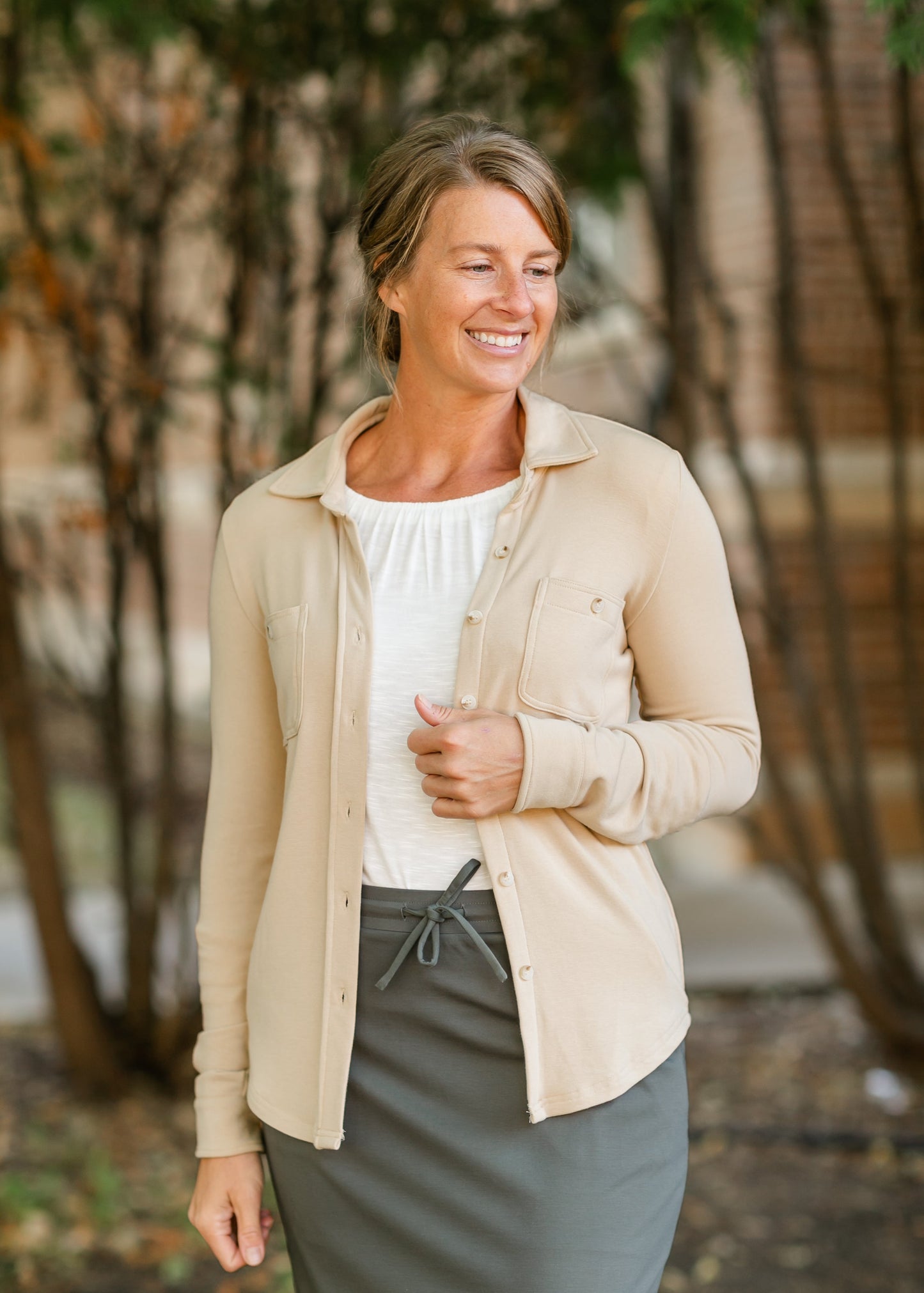 Taylor Ultra Soft Button Front Shirt - Concordia Style Boutique