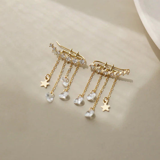 CELESTIAL TASSEL EARRINGS - Concordia Style Boutique