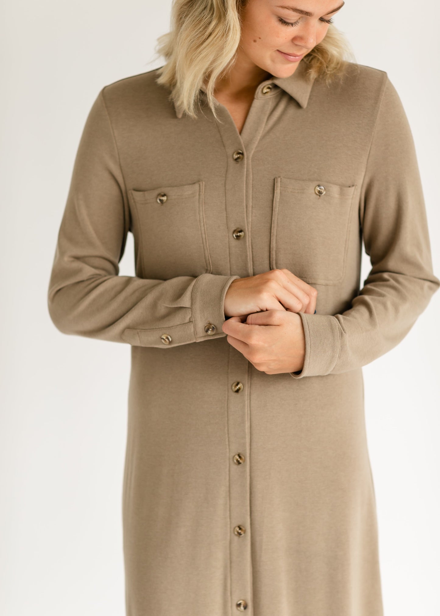 Teagan Ultra Soft Shirt Dress - Concordia Style Boutique