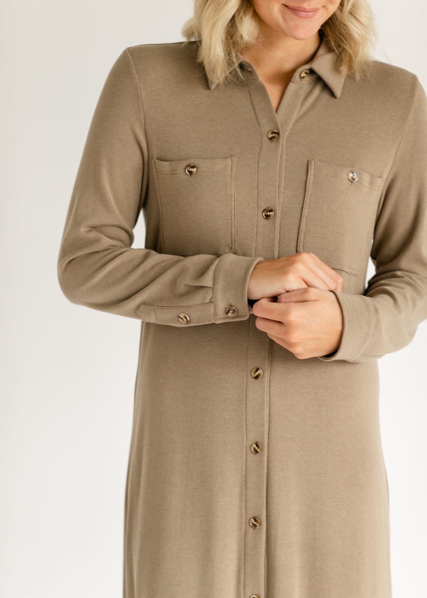 Teagan Ultra Soft Shirt Dress - Concordia Style Boutique