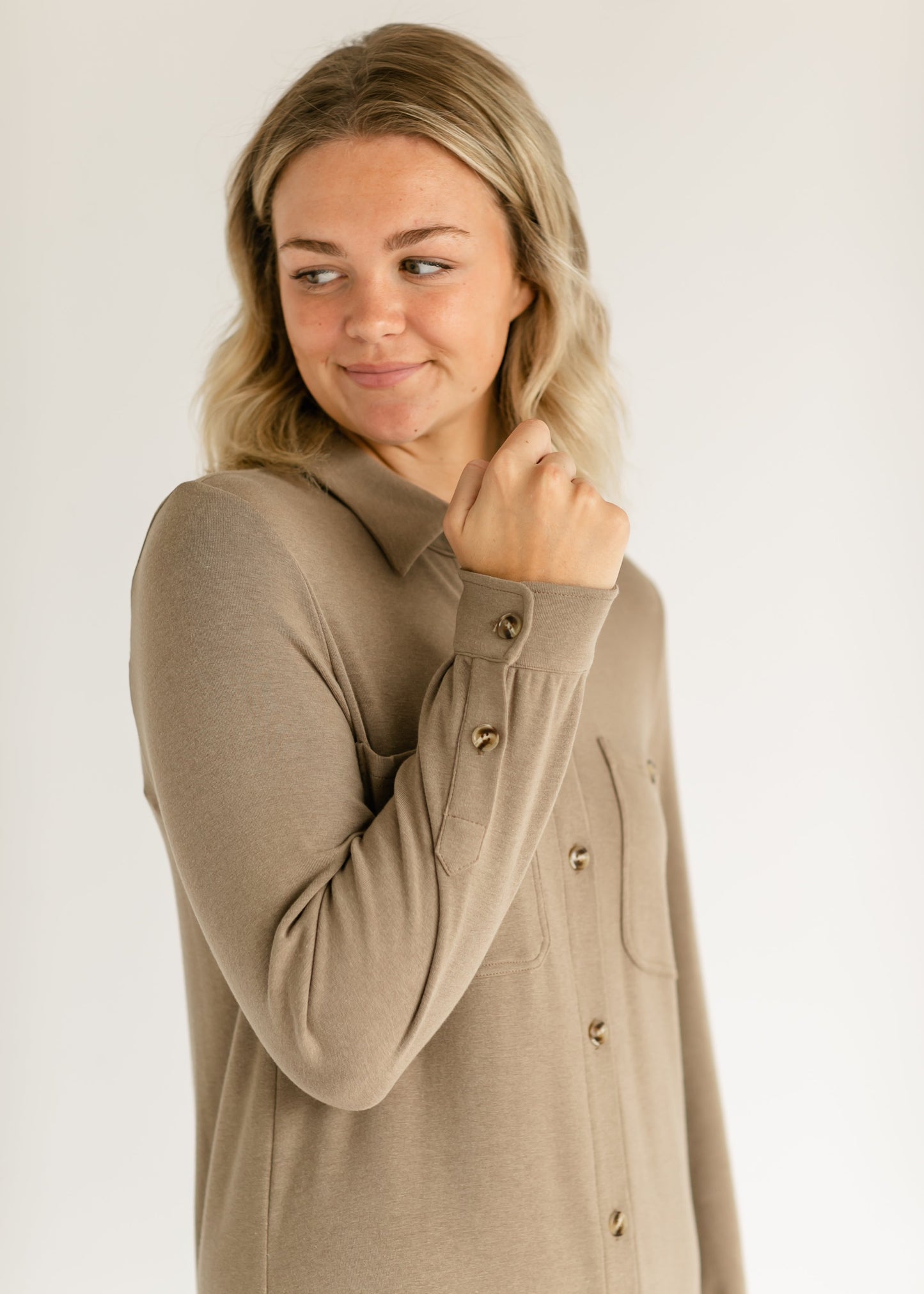 Teagan Ultra Soft Shirt Dress - Concordia Style Boutique