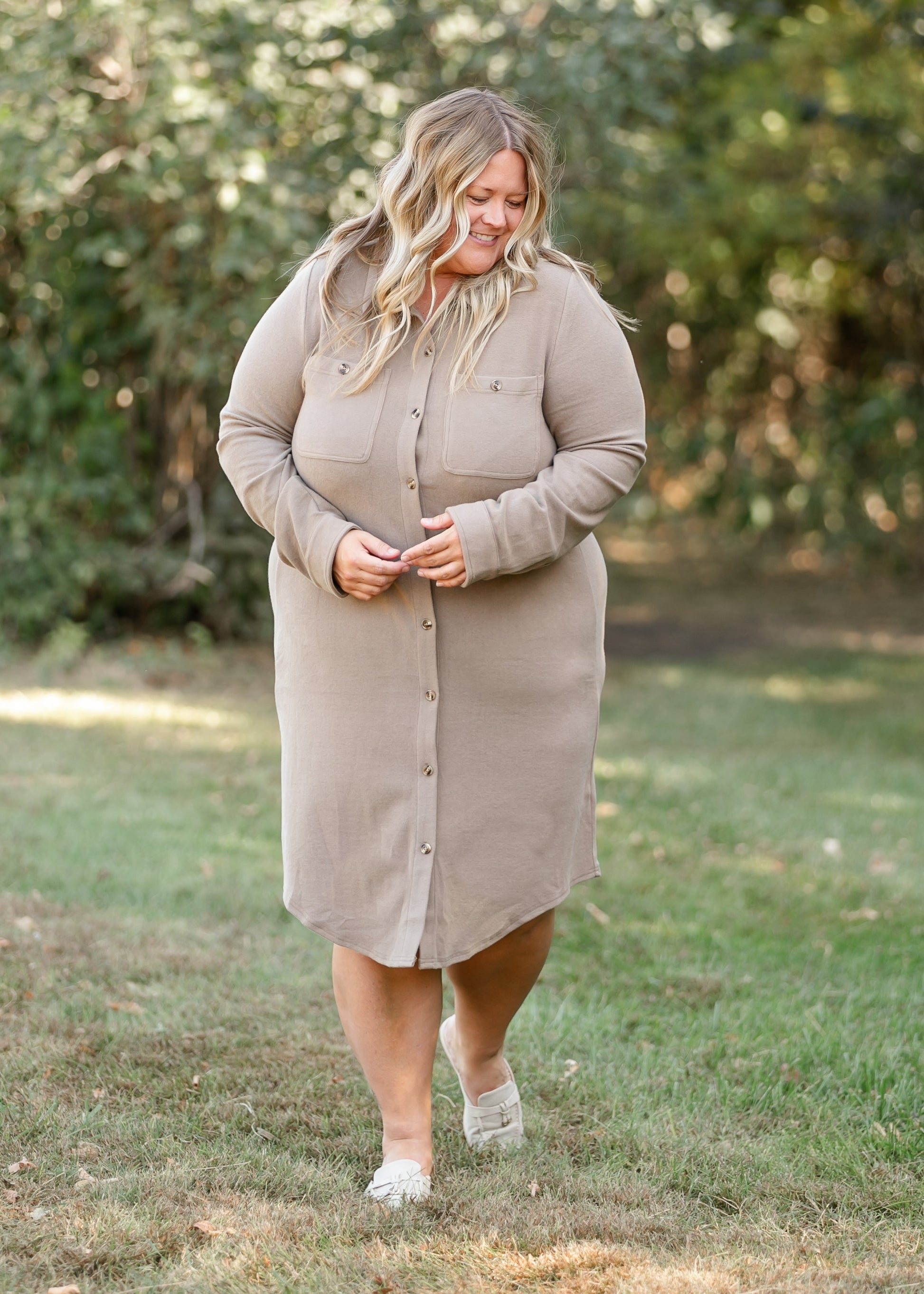 Teagan Ultra Soft Shirt Dress - Concordia Style Boutique