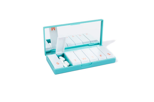 Teal Pill Box