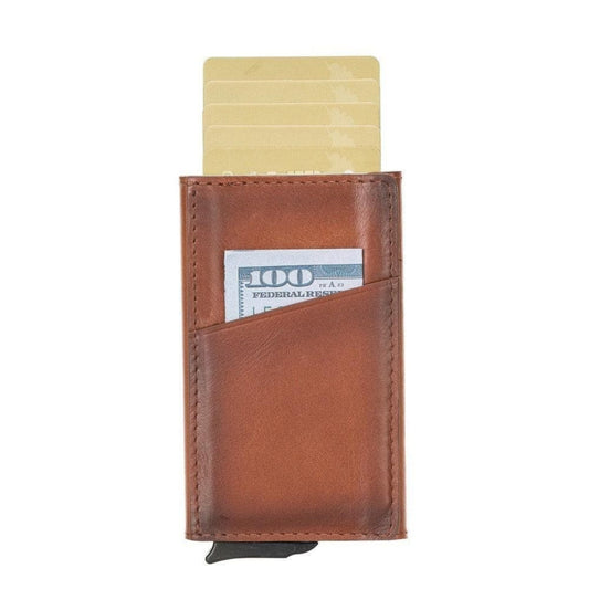 Telluride Leather Popup Cardholder for Men and Women - Concordia Style Boutique