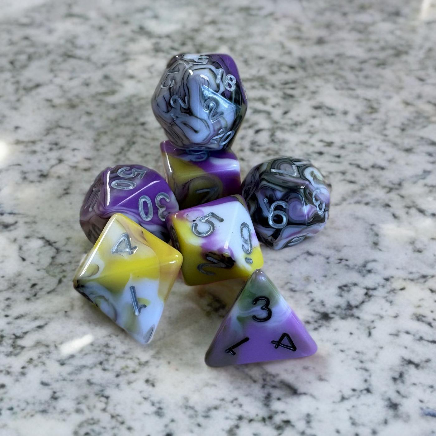 Roll for Pride - Pride Flag Dice Sets