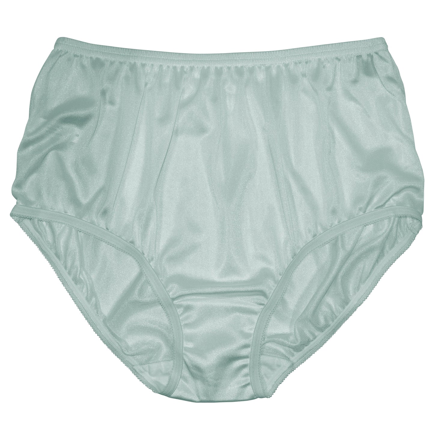 Nylon Brief Panty (Style 331/Plain Jane) 4 Pack in Blue Spruce - Concordia Style Boutique