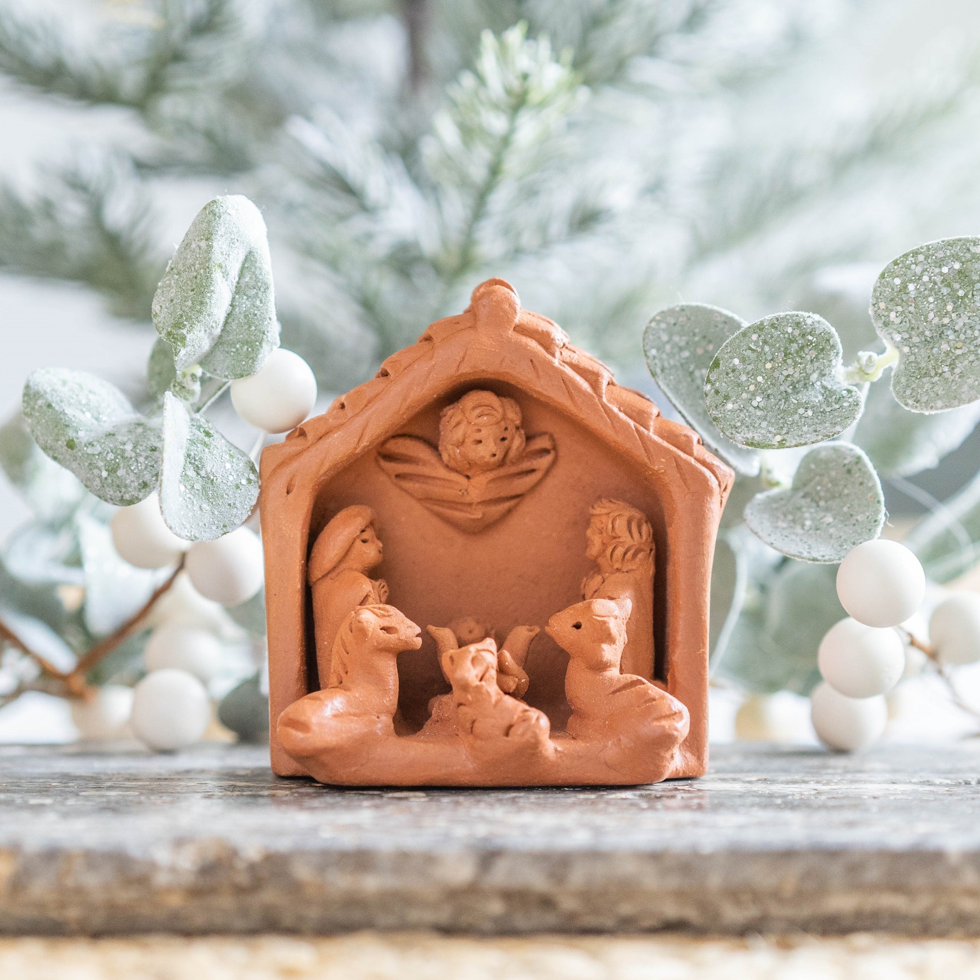 Terracotta Stable Nativity - Concordia Style Boutique