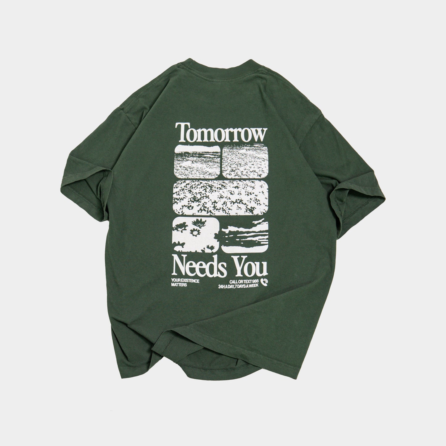 Tomorrow Needs You 988 Tee - Concordia Style Boutique