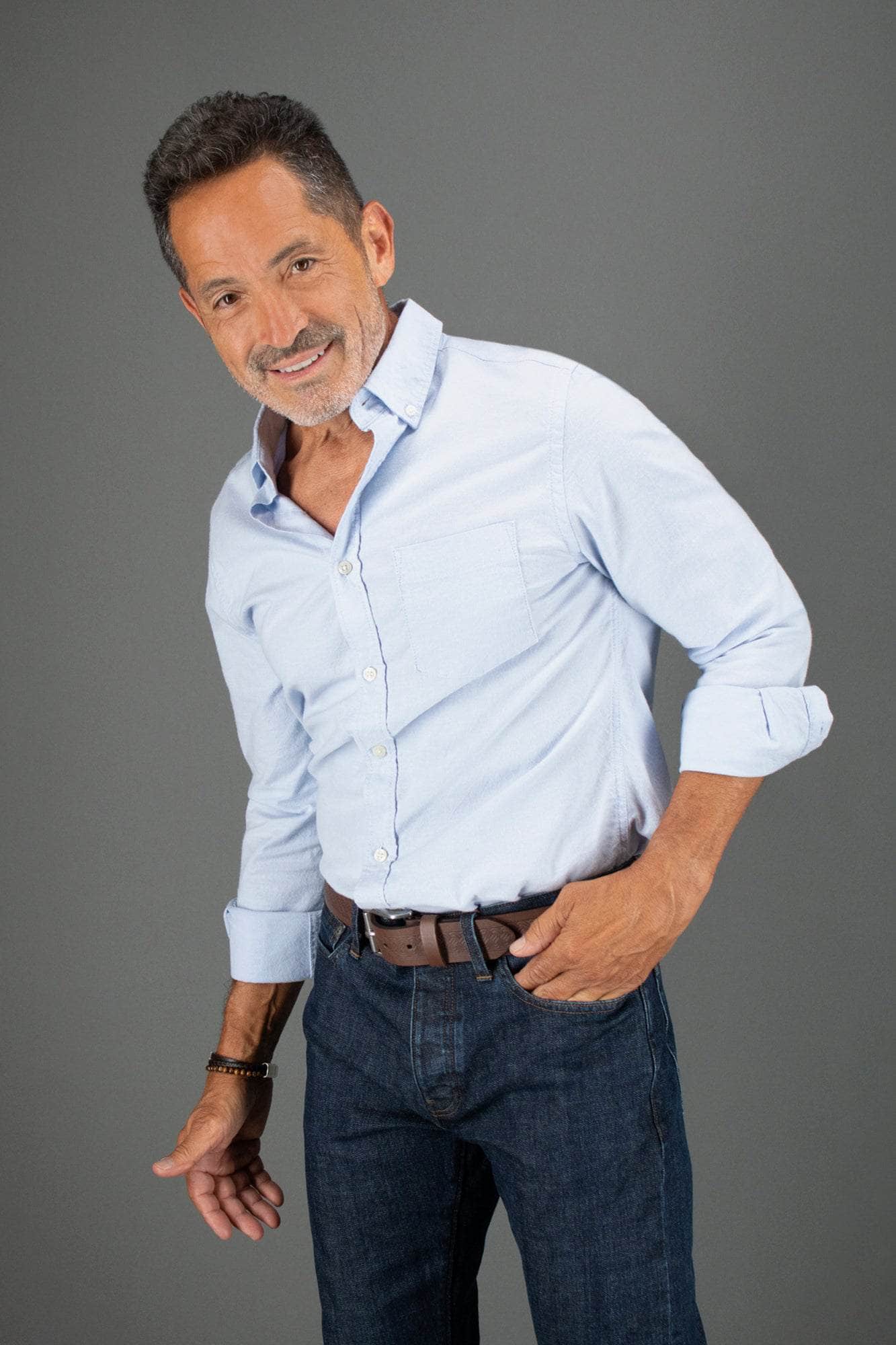 Grady 40mm Celtic Scroll Embossed Leather Jean Belt - Concordia Style Boutique