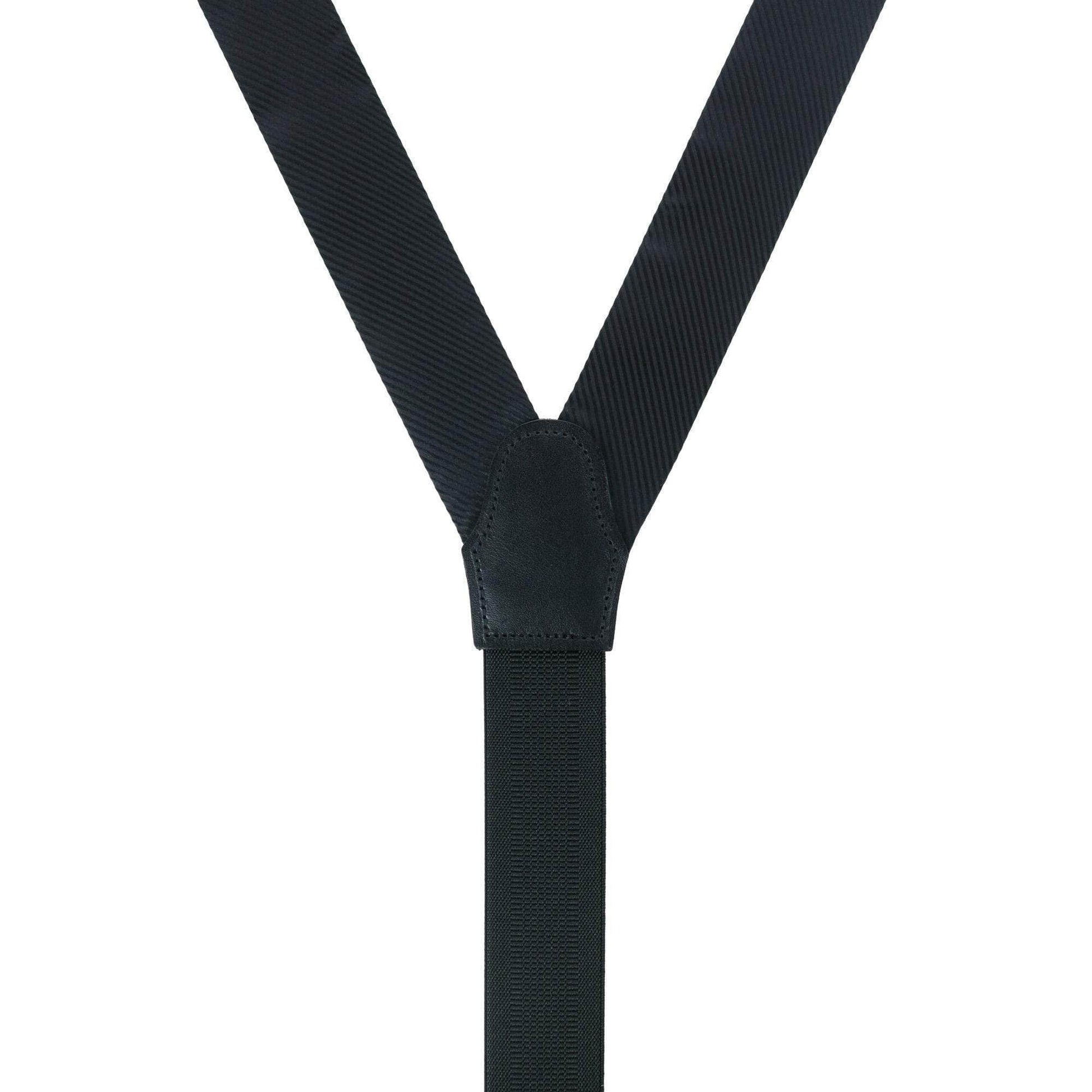 Leyton Diagonal Lined Tone on Tone Silk Formal Braces - Concordia Style Boutique