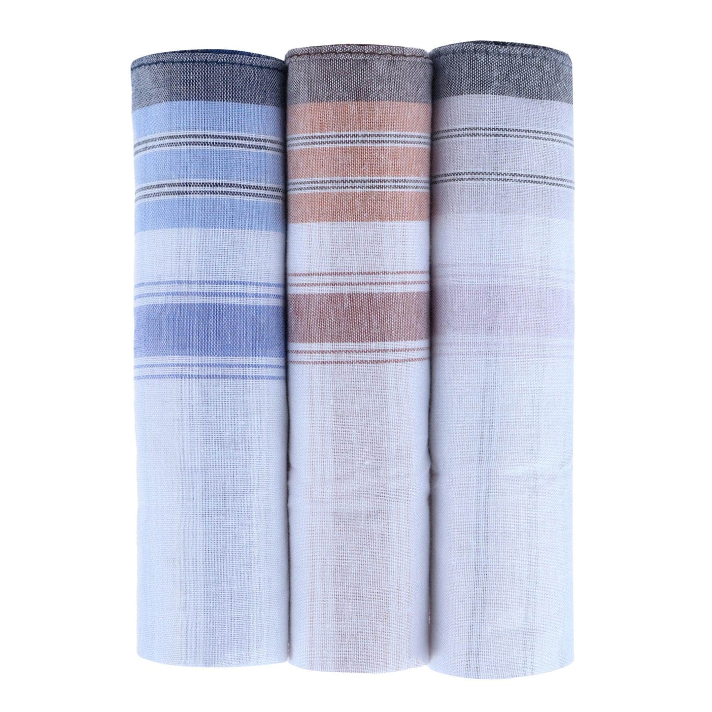 Checked Cotton Handkerchiefs (3 Pack) - Concordia Style Boutique