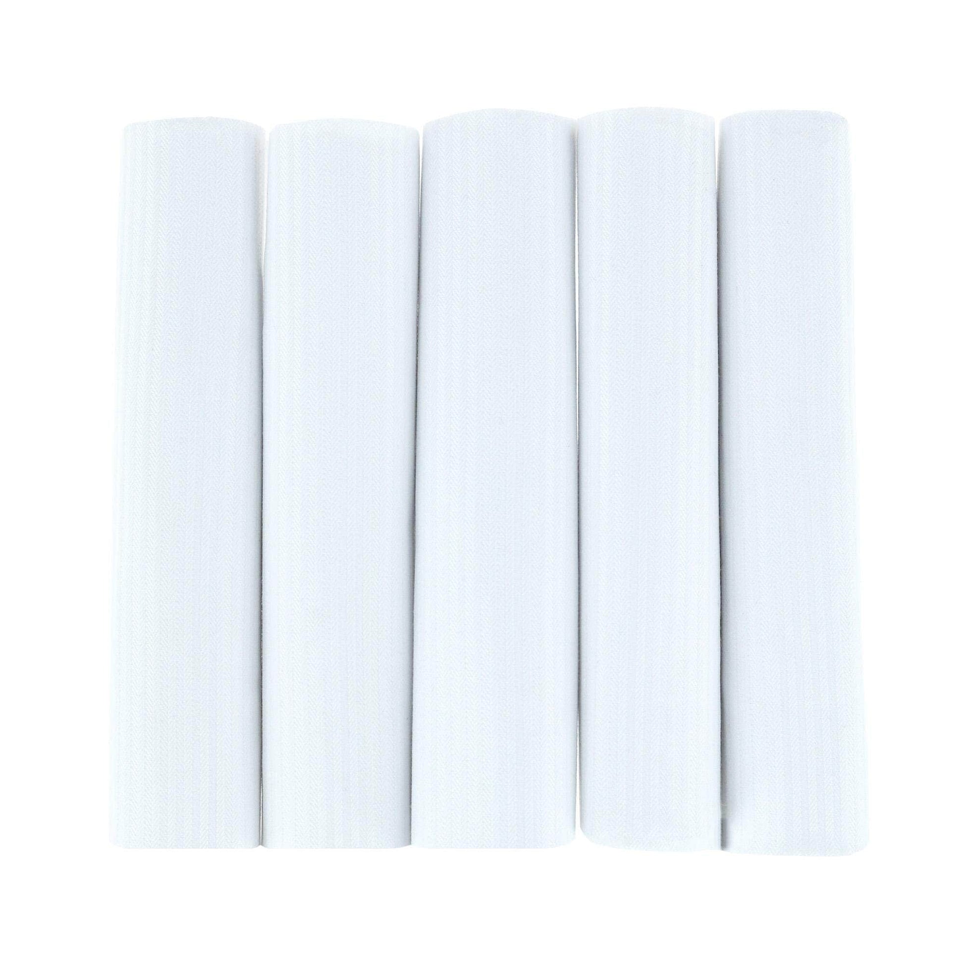 Premium 5 Pack and Checked 3 Pack Cotton Handkerchiefs Set - Concordia Style Boutique