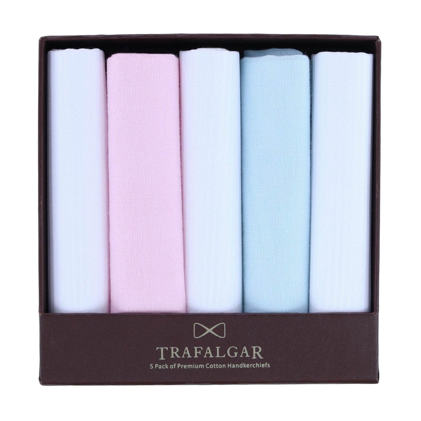 Dapper Premium Cotton Handkerchiefs (5 Pack) - Concordia Style Boutique