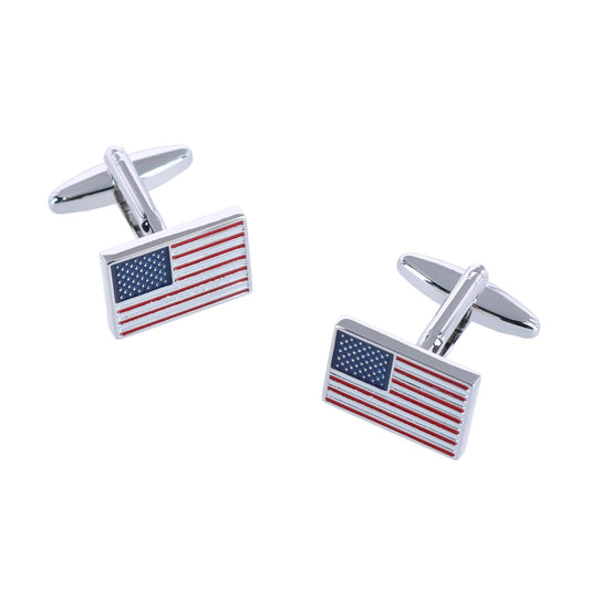 USA Pride American Flag Novelty Cufflinks (1 Pair) - Concordia Style Boutique