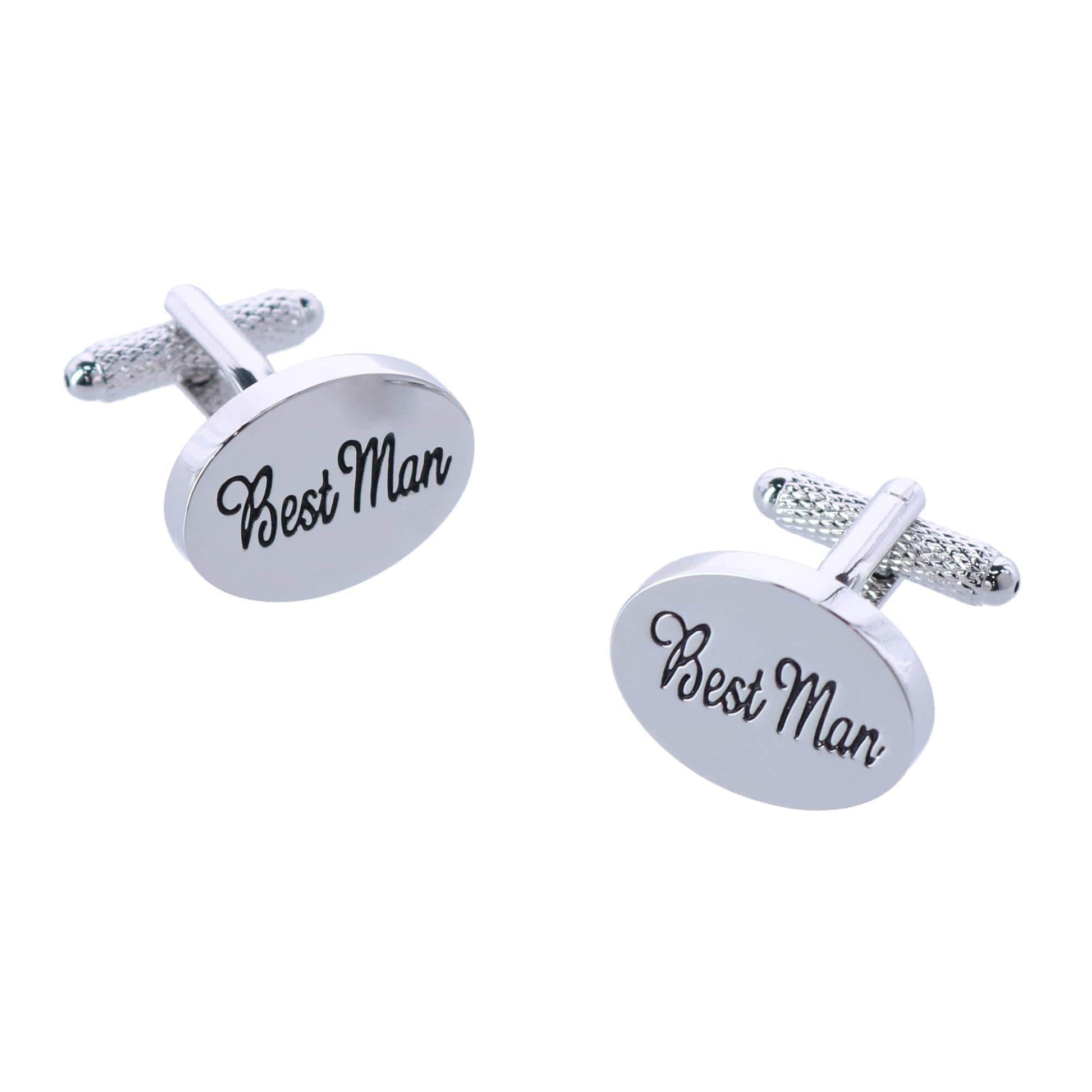 Best Man Novelty Cufflinks (1 Pair) - Concordia Style Boutique