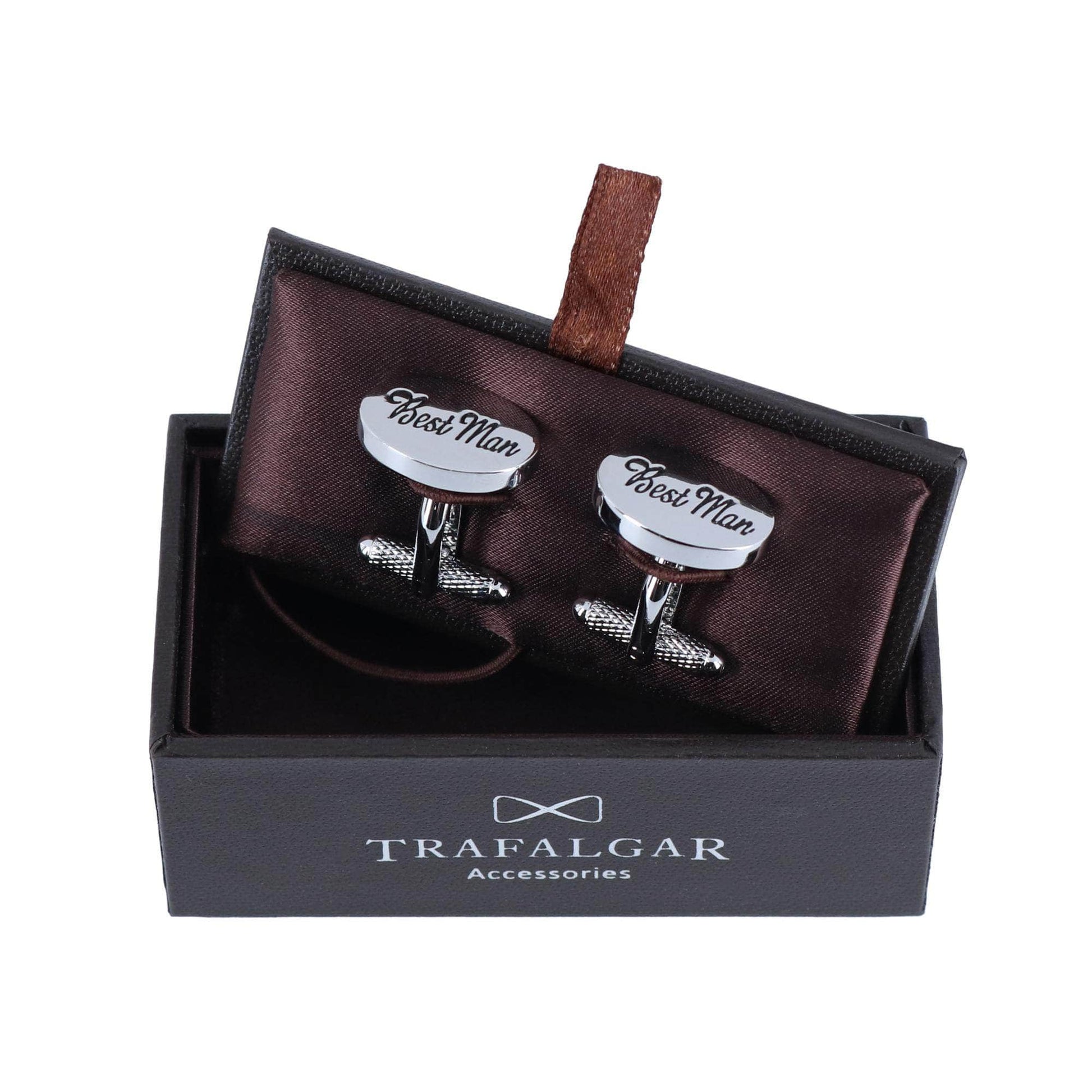 Best Man Novelty Cufflinks (1 Pair) - Concordia Style Boutique