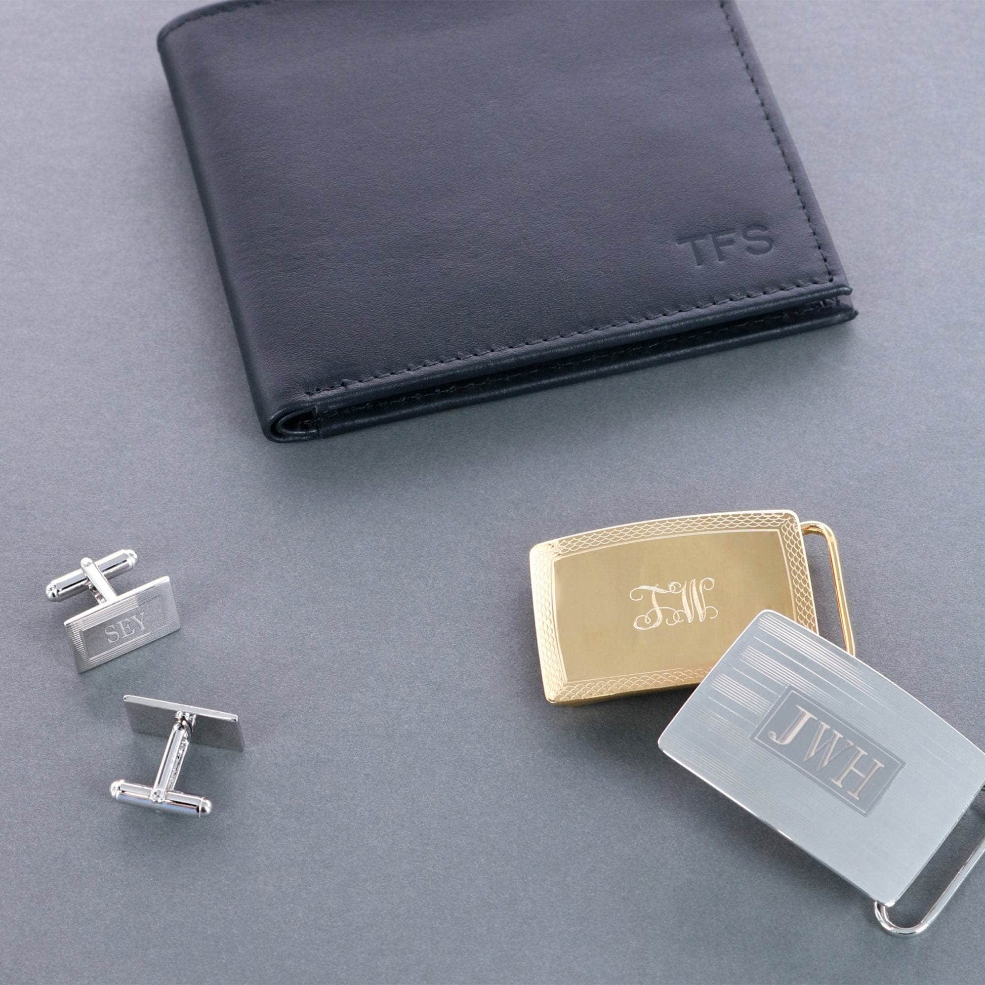 Sutton Sterling Silver Engine-Turned Tie Tack - Concordia Style Boutique