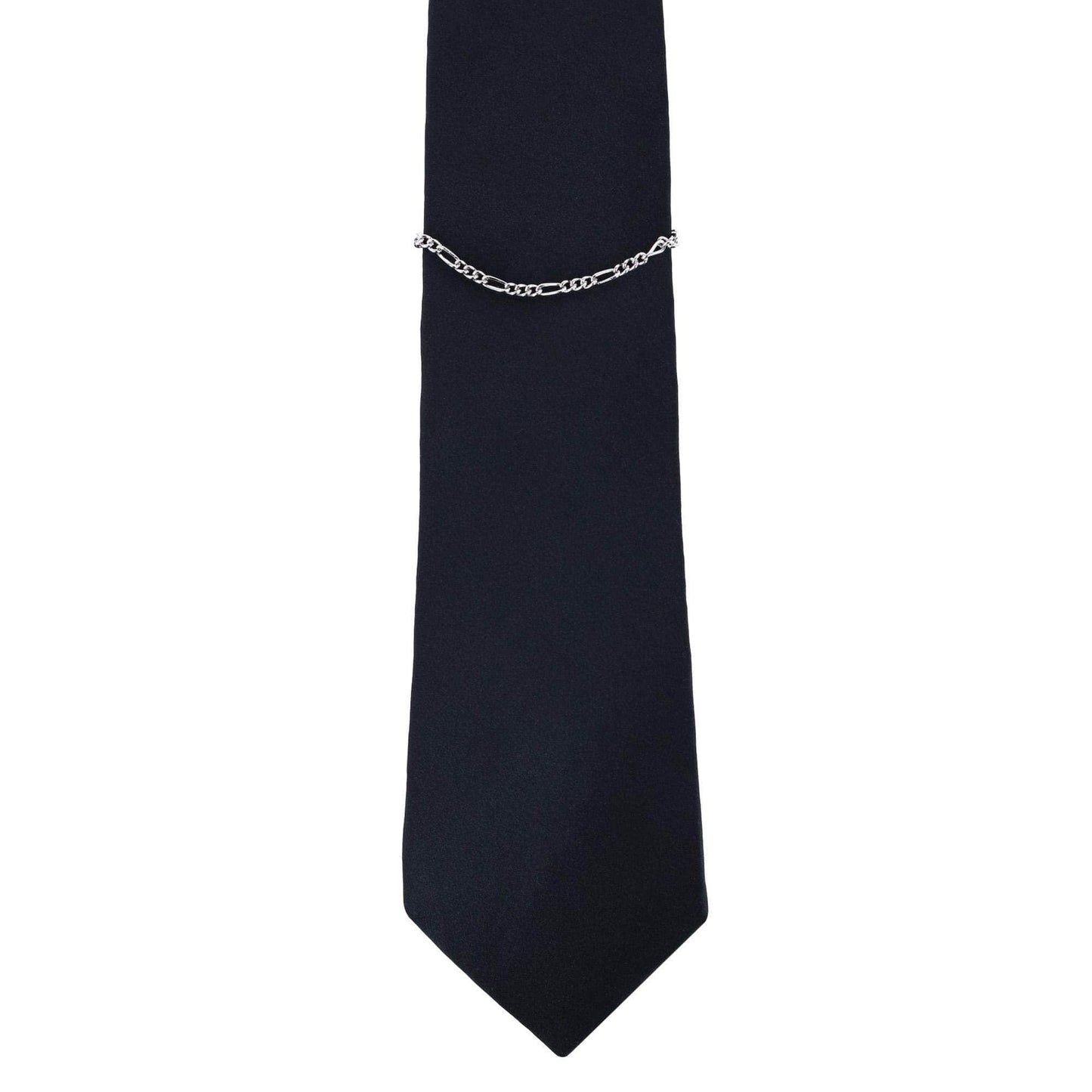 Sutton Sterling Silver Figaro Tie Chain - Concordia Style Boutique