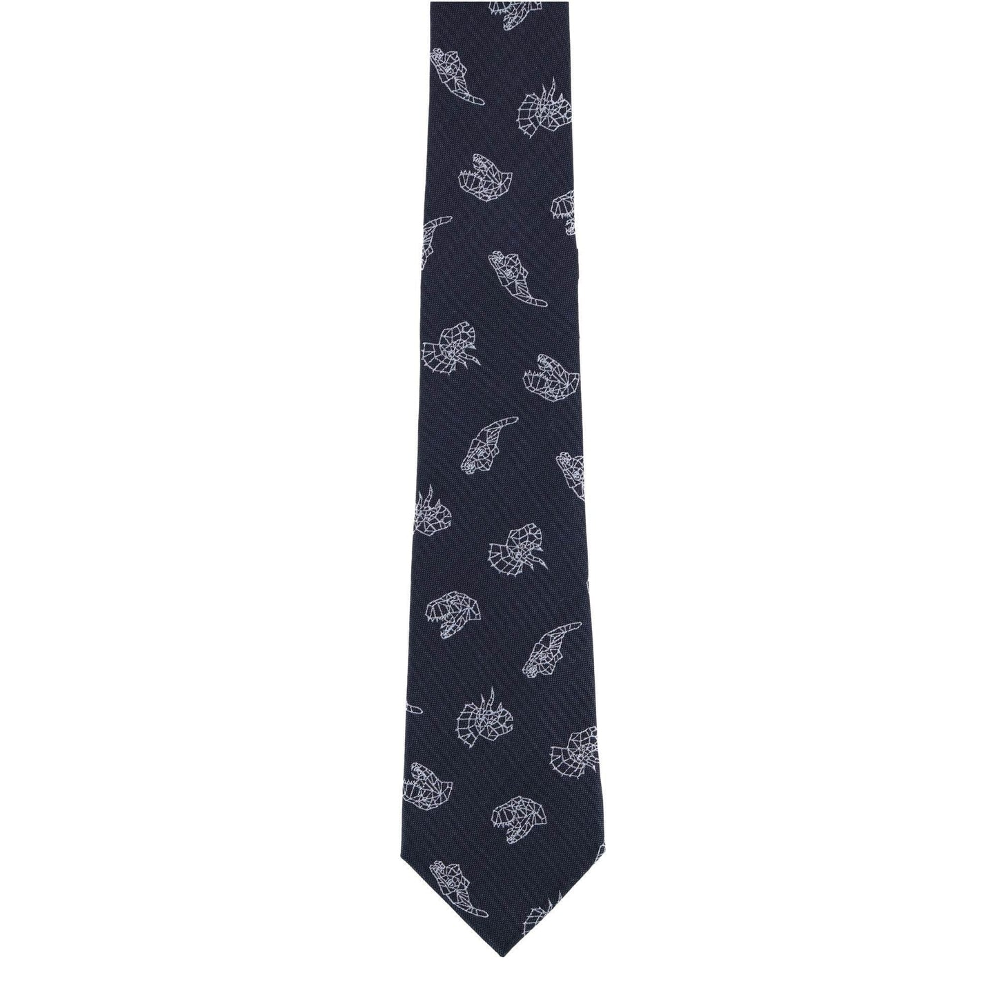 Dino Constellations Silk Novelty Necktie - Concordia Style Boutique