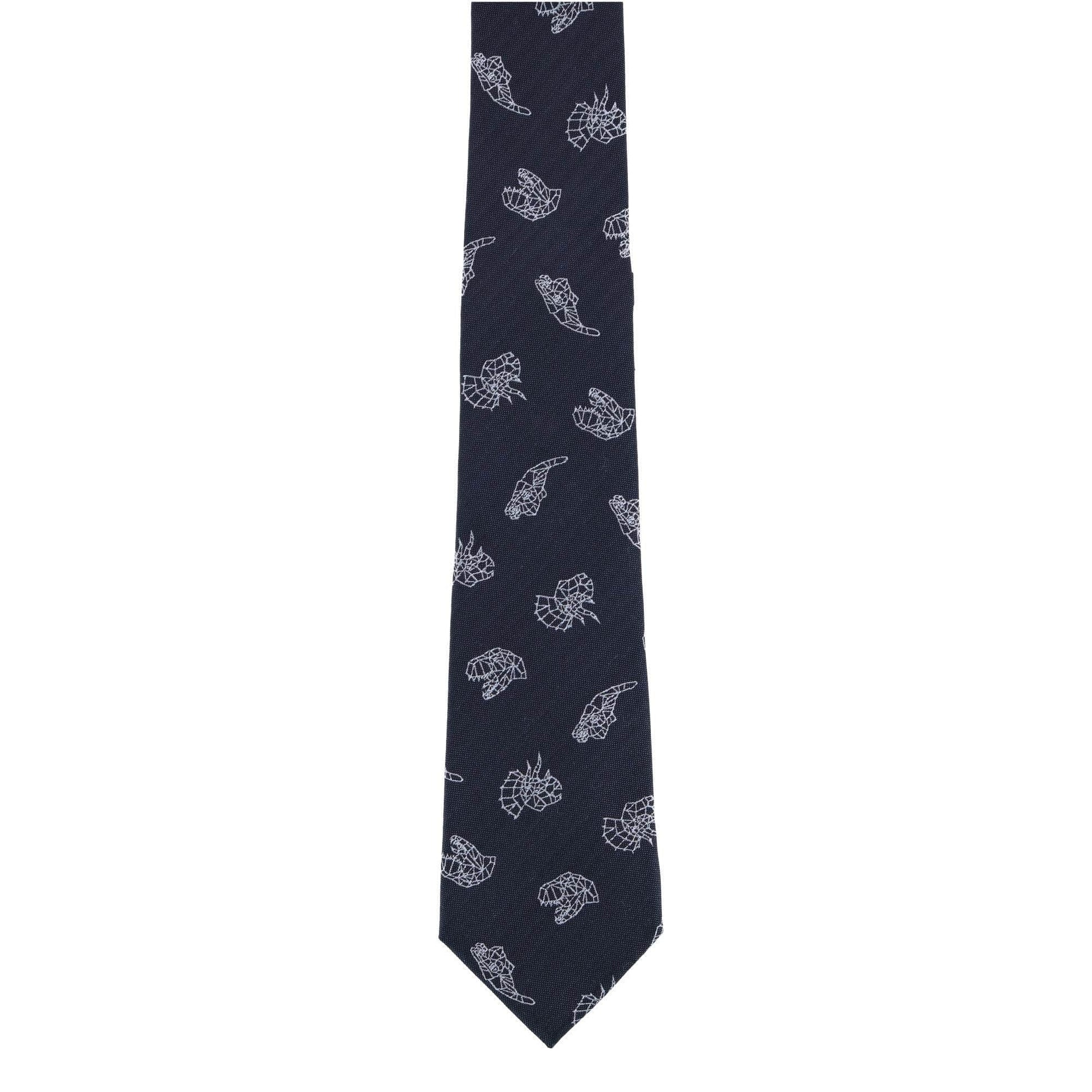 Dino Constellations Silk Novelty Necktie - Concordia Style Boutique
