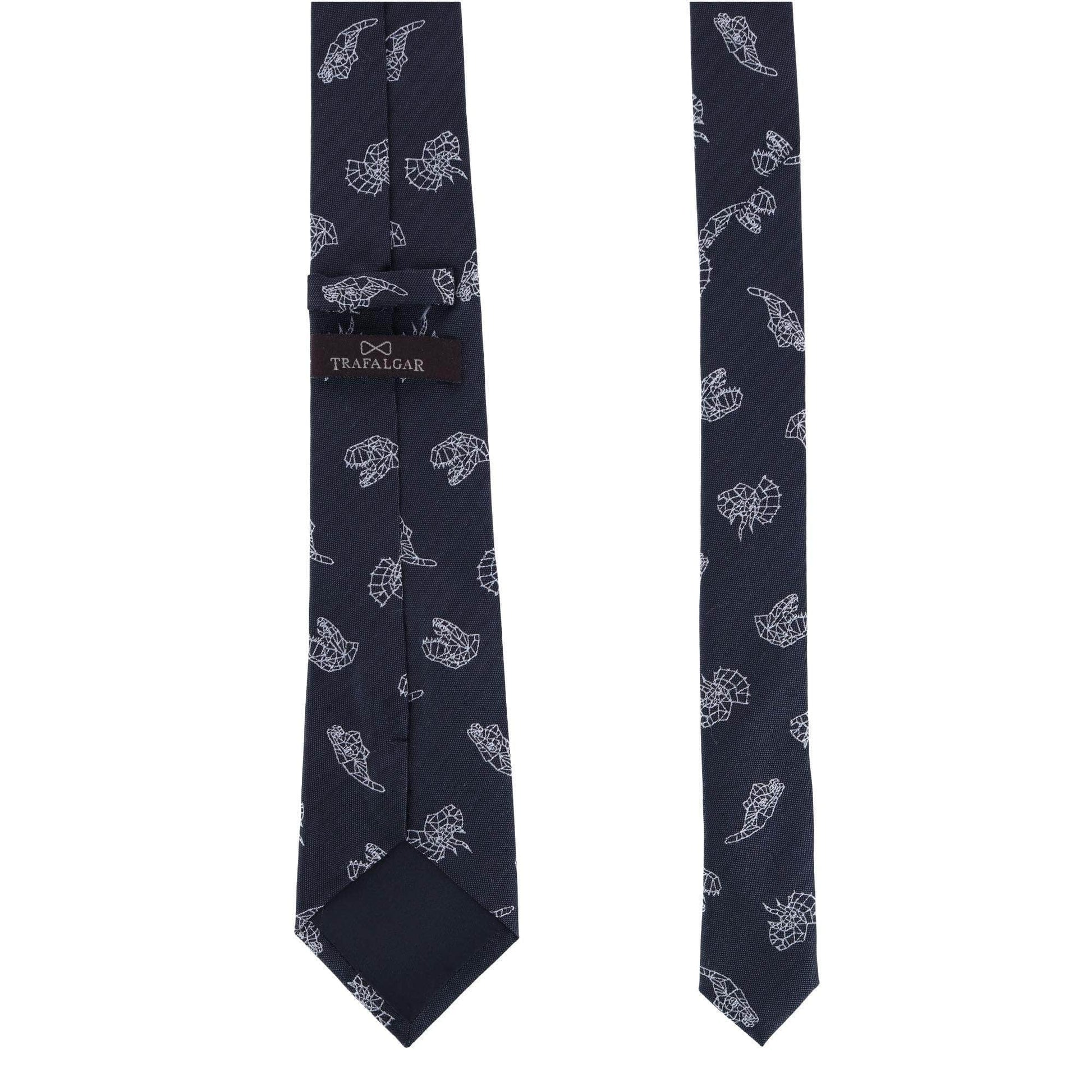 Dino Constellations Silk Novelty Necktie - Concordia Style Boutique