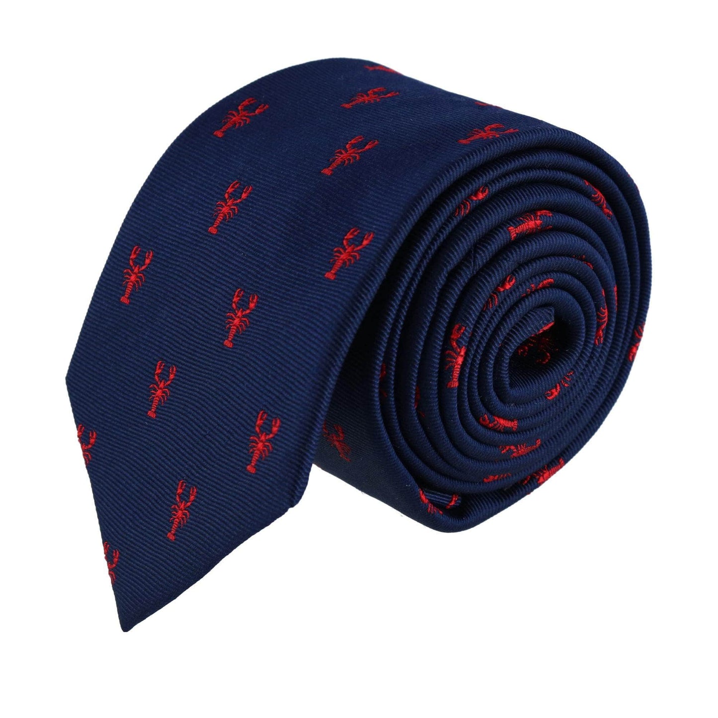 Stonington Lobster Novelty Silk Necktie - Concordia Style Boutique