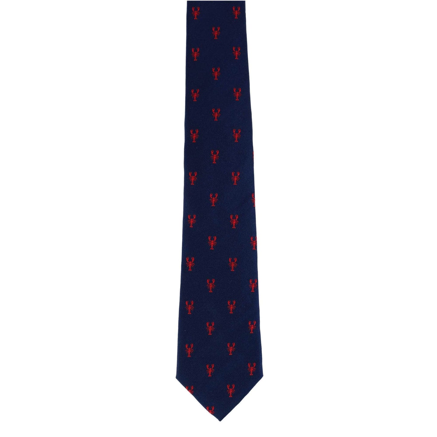 Stonington Lobster Novelty Silk Necktie - Concordia Style Boutique