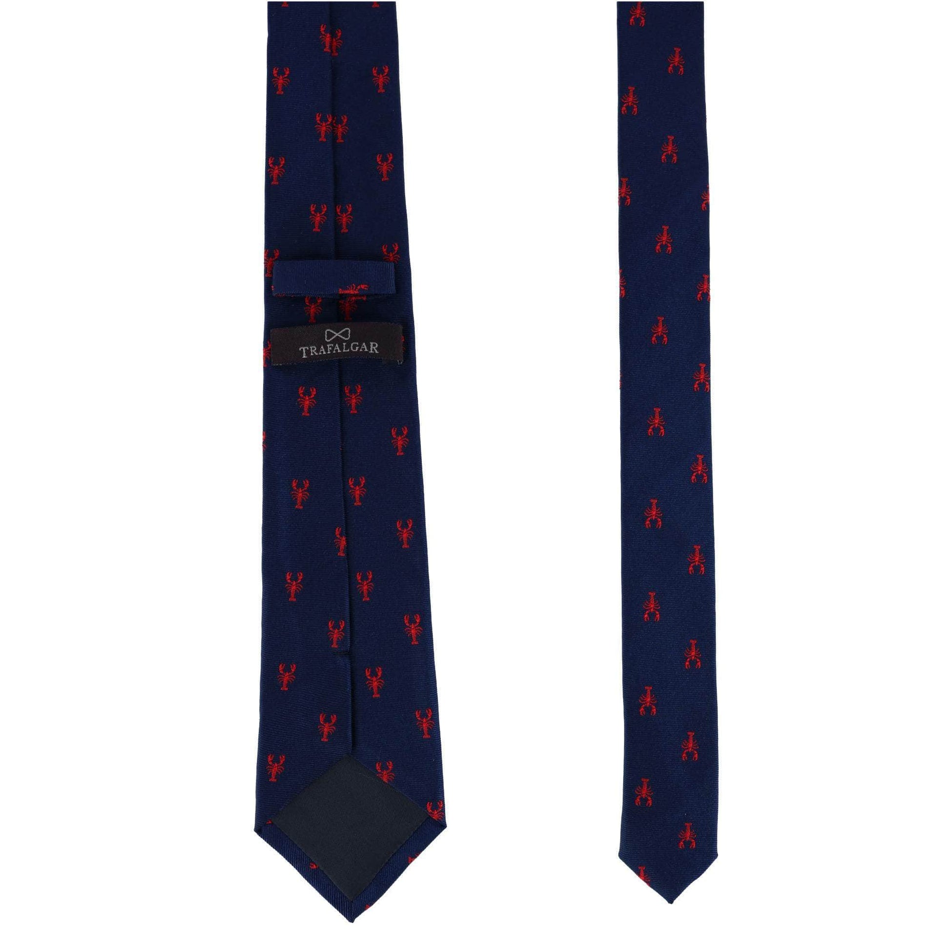 Stonington Lobster Novelty Silk Necktie - Concordia Style Boutique