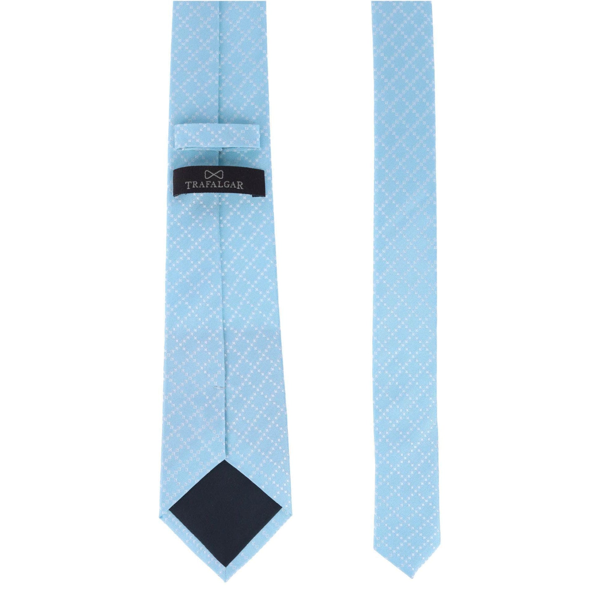 Rowan Geometric Pattern Silk Necktie - Concordia Style Boutique