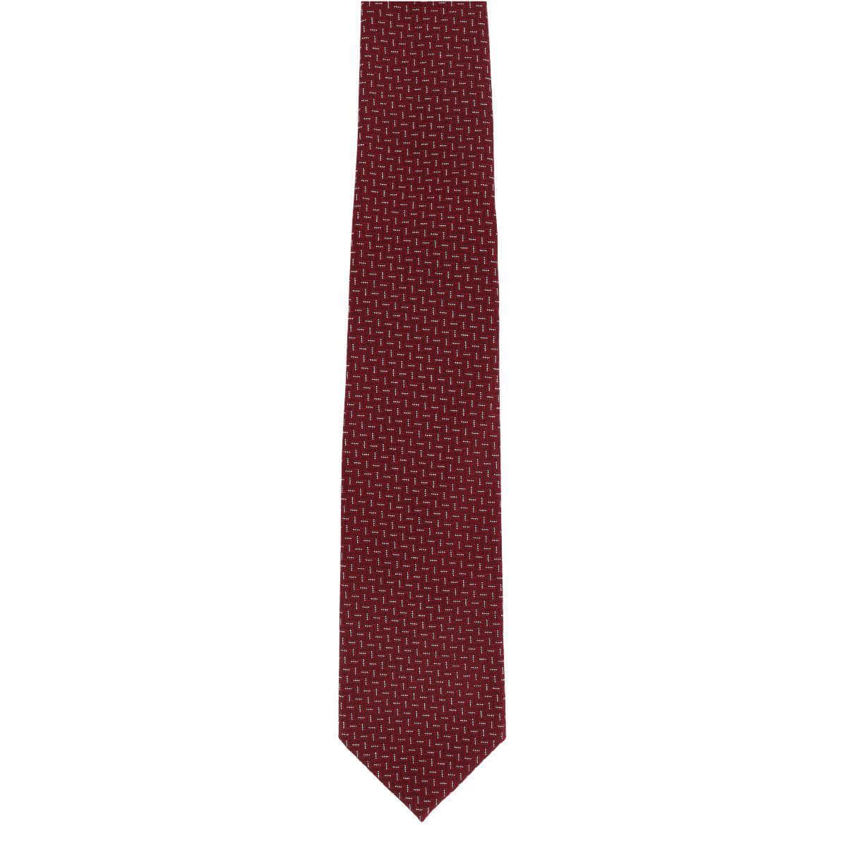 Baldwin Metallic Dash Silk Business Necktie - Concordia Style Boutique