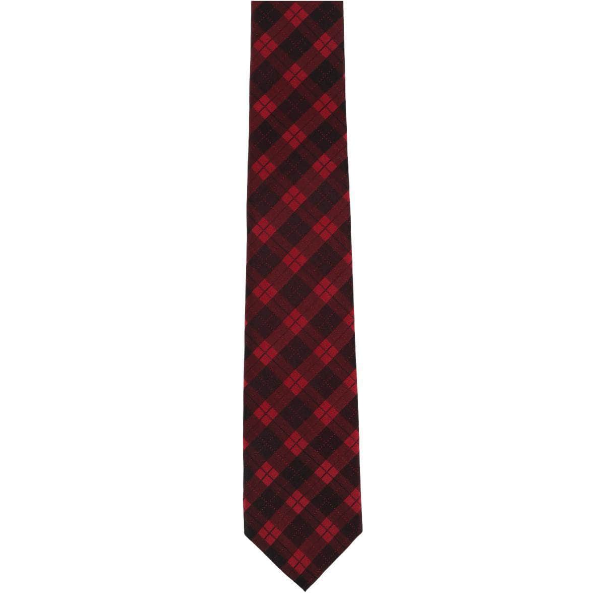 Digby Checkered Plaid Silk Necktie - Concordia Style Boutique