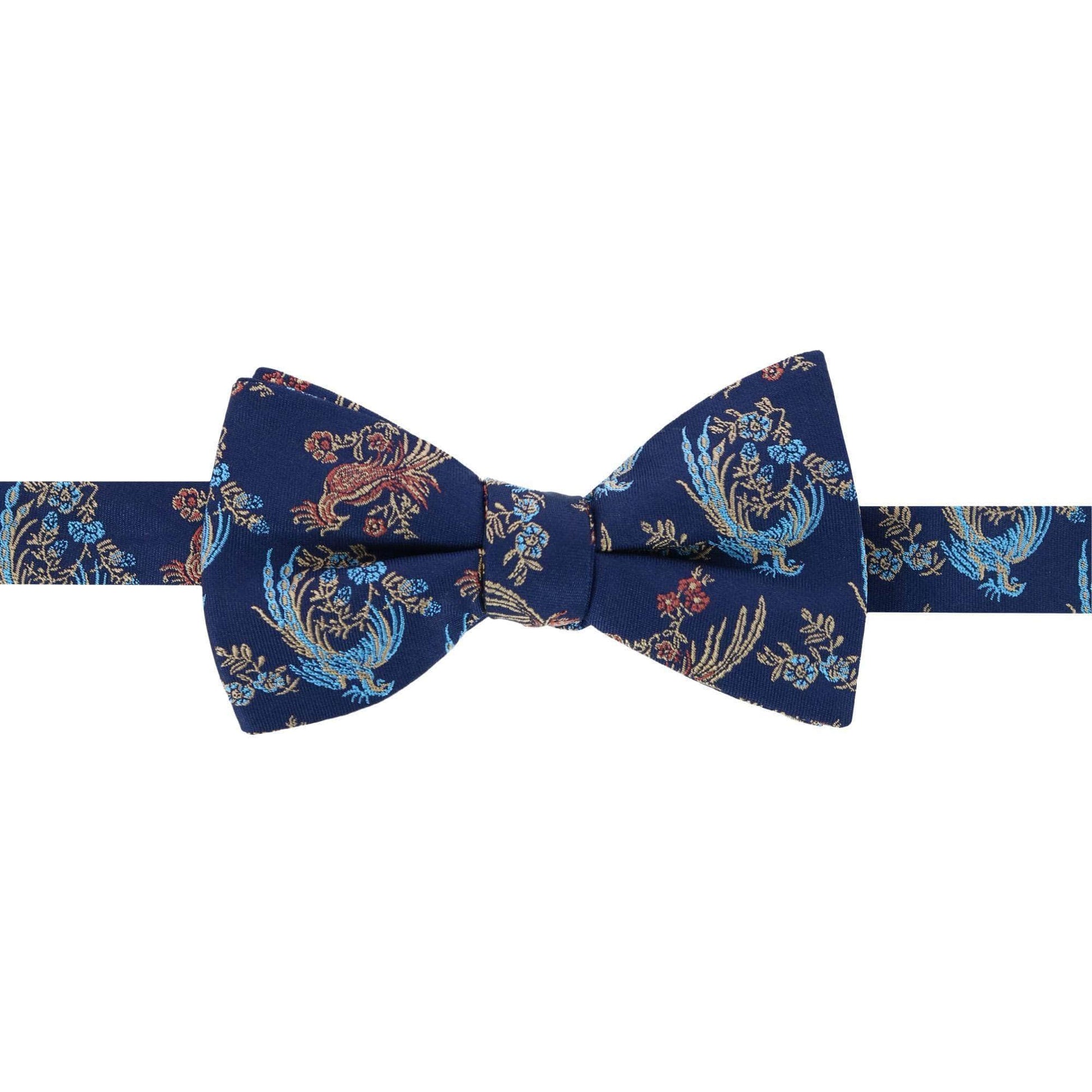 Birds of Prosperity Silk Bow Tie - Concordia Style Boutique