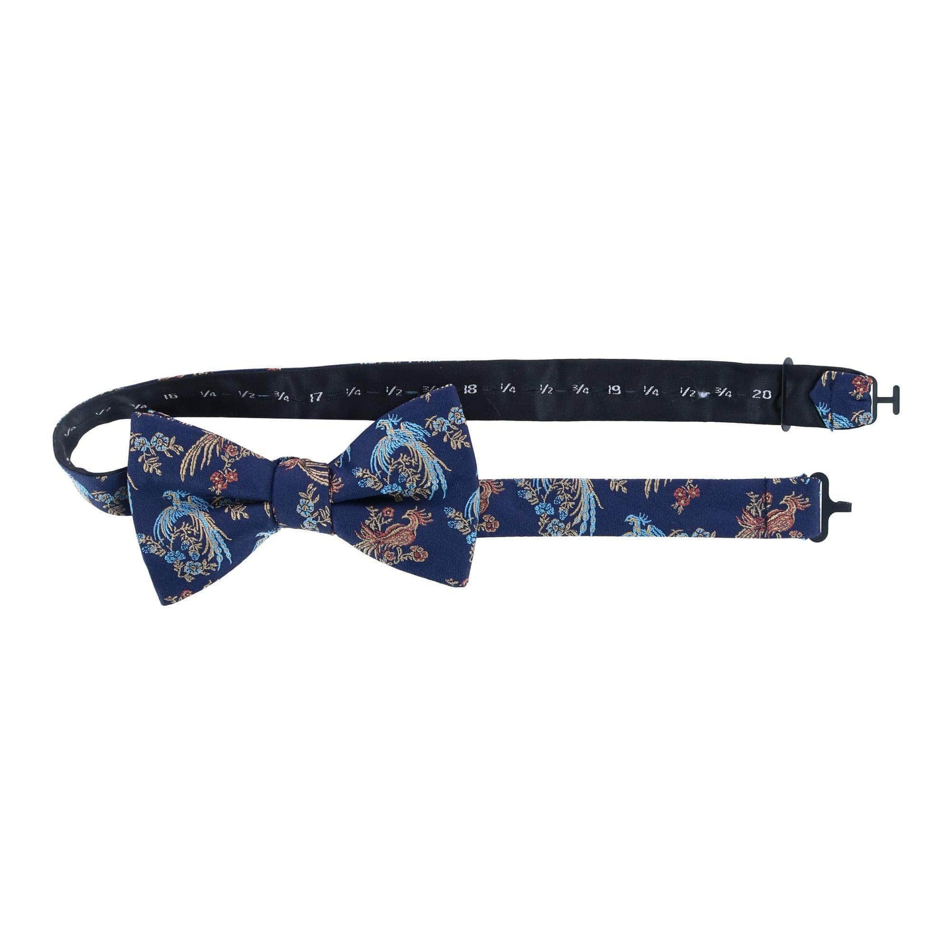 Birds of Prosperity Silk Bow Tie - Concordia Style Boutique