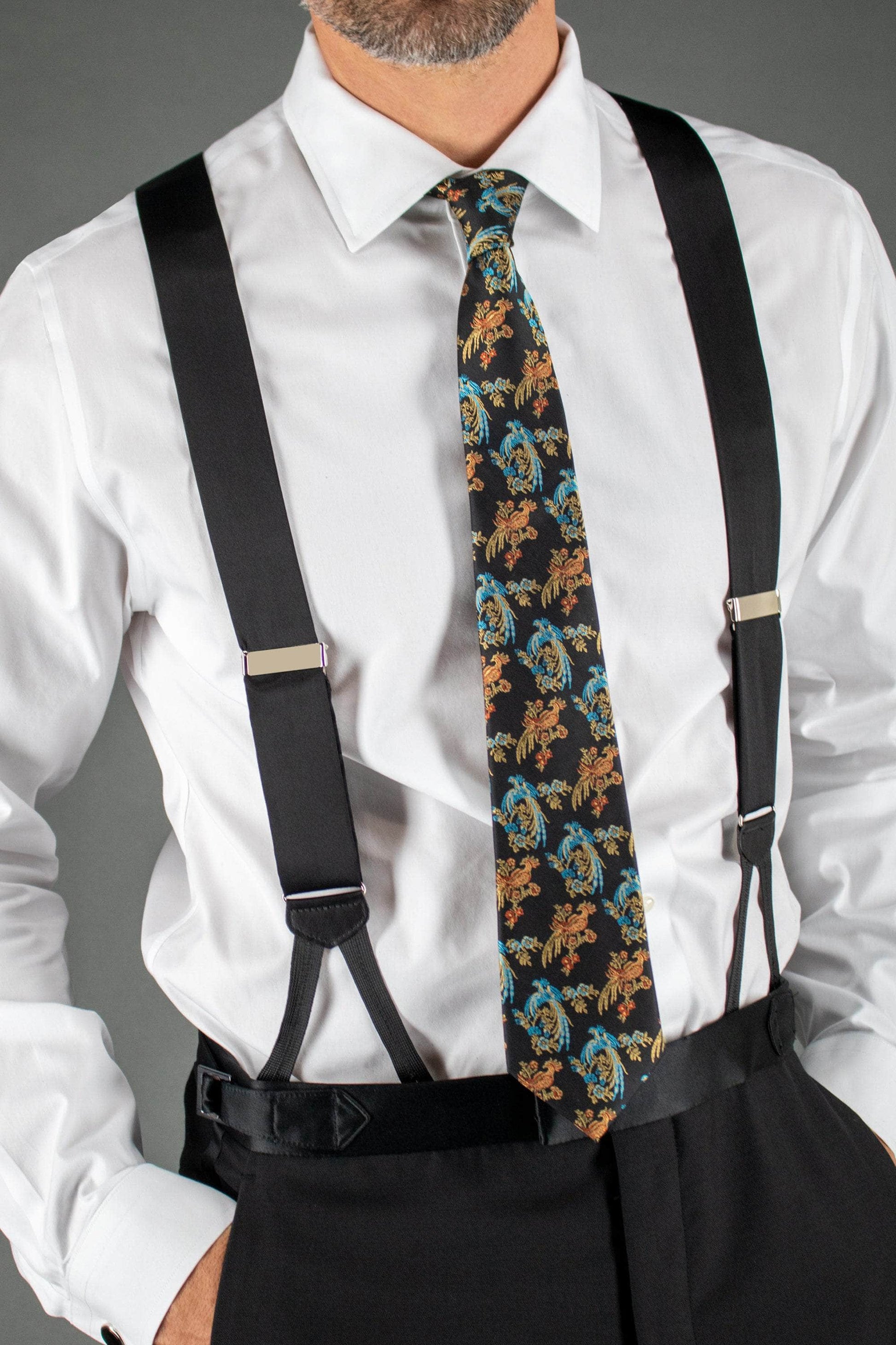 Birds of Prosperity Necktie - Concordia Style Boutique