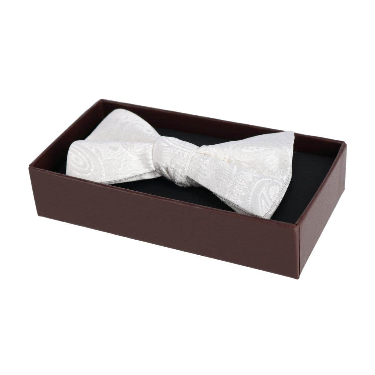 Banbury Tone on Tone Paisley Silk Bow Tie - Concordia Style Boutique