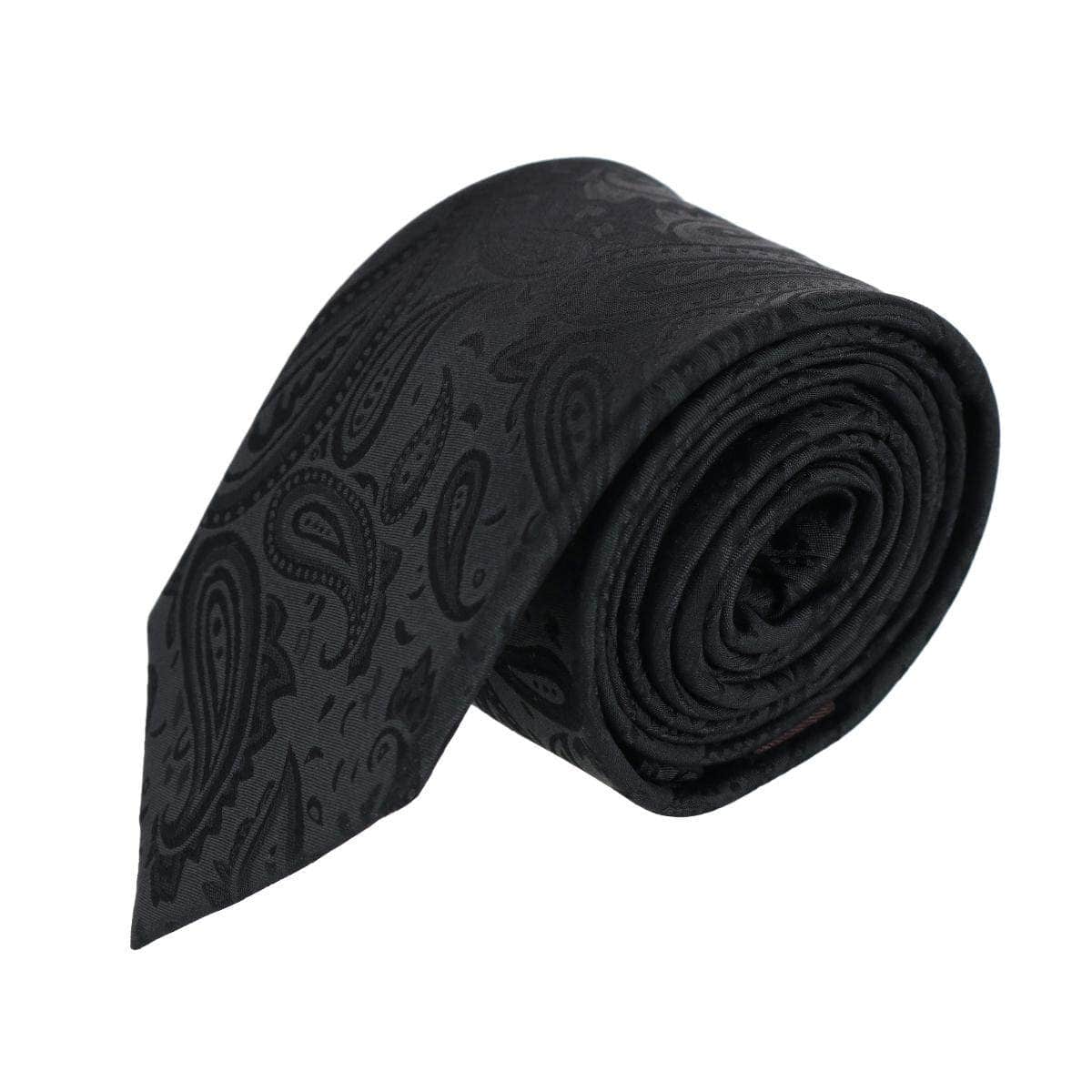 Banbury Tone on Tone Paisley Silk Necktie - Concordia Style Boutique