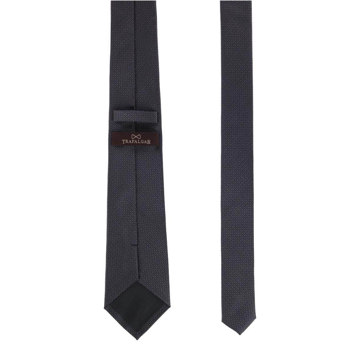 The Monte Bello Interlocked Silk Necktie - Concordia Style Boutique