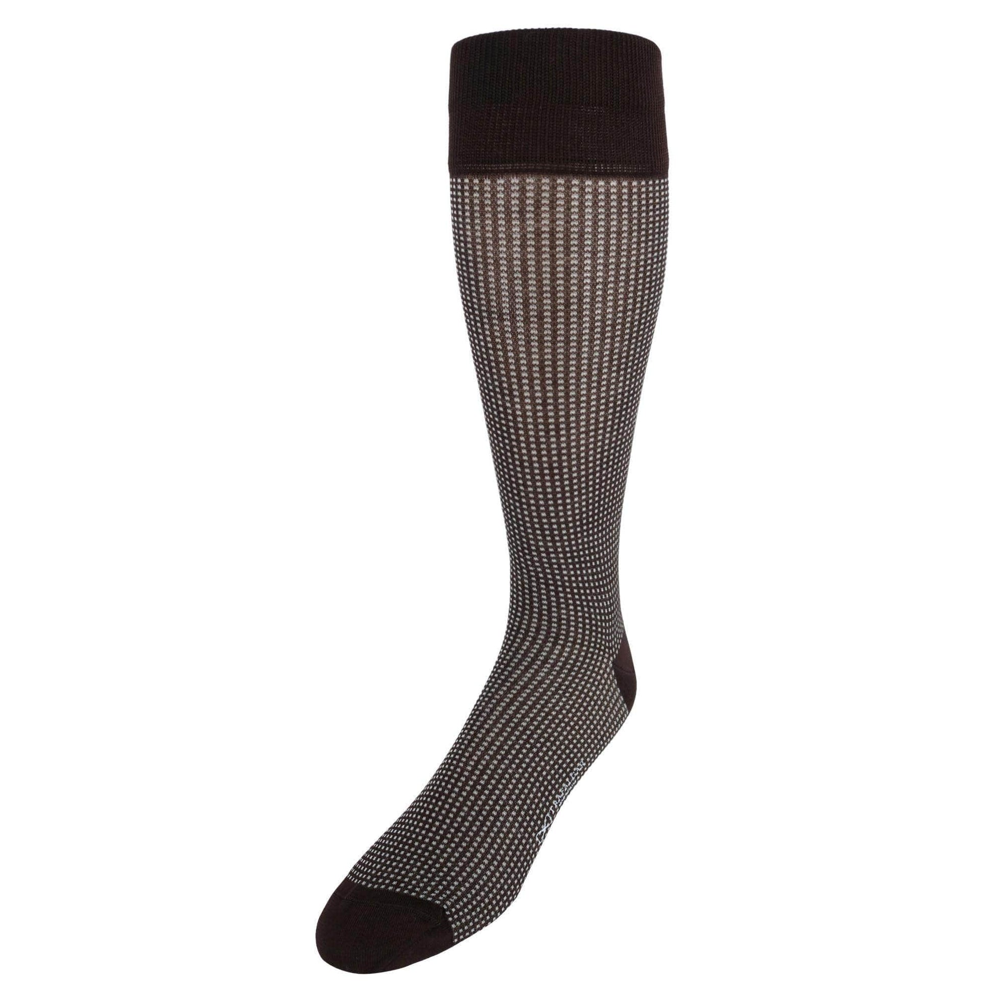 Gerald Box Designed Mercerized Cotton Mid-Calf Socks - Concordia Style Boutique